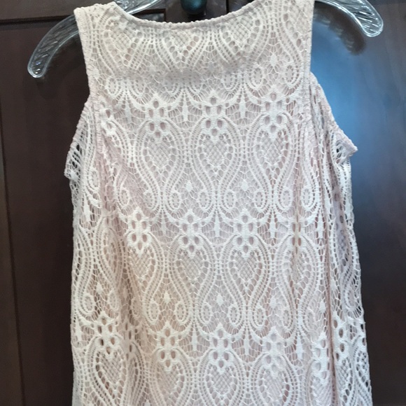 Ladies Forever 21 Pink Lace Dress - Picture 12 of 12